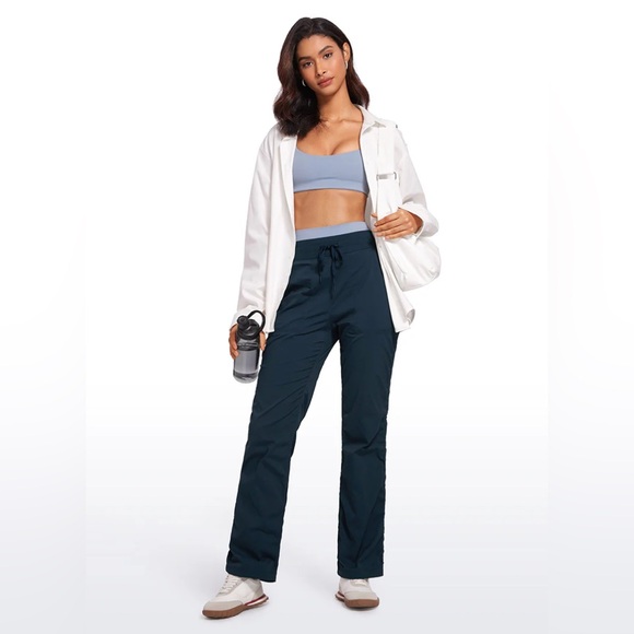 Lightweight Workout Straight Leg Pocket Pants 30" - Picture 3 of 8